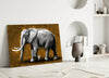 Elephant Glass Wall Art by Insigneart USA