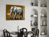 Elephant Glass Wall Art by Insigneart USA