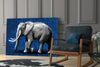 Elephant Glass Wall Art by Insigneart USA