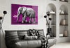 Elephant Glass Wall Art by Insigneart USA