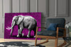 Elephant Glass Wall Art by Insigneart USA