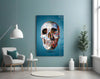 Skull Glass Wall Art by Insigneart USA