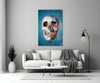 Skull Glass Wall Art by Insigneart USA