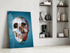 Skull Glass Wall Art by Insigneart USA
