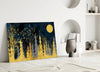 Colors of the Night Glass Wall Art by Insigneart USA