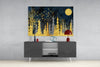 Colors of the Night Glass Wall Art by Insigneart USA