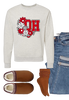 Ohio Floral Graphic Crewneck Sweatshirt by Ocean & 7th