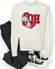 Ohio Floral Graphic Crewneck Sweatshirt by Ocean & 7th