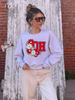 Ohio Floral Graphic Crewneck Sweatshirt by Ocean & 7th