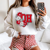 Ohio Floral Graphic Crewneck Sweatshirt by Ocean & 7th