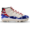 "Old Glory" Jordan 11 Retro MCS Cleats by Stadium Custom Kicks