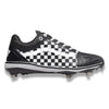 "Old Skool Checkerboard" New Balance 4040v5 Cleats by Stadium Custom Kicks
