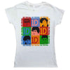 One Direction 9 Squares [T-Shirt] by Rock Band Apparel
