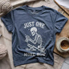 One More Row Skeleton T-shirt by YarnMerch