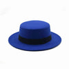One Size Winter Autumn Cotton Women Men Fedoras Lady Retro Wide Brim Hat Belt Fedora Hat Top Lightweight Caps Everyday Wear Hats Summer Sun Hat by Stevvex