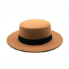 One Size Winter Autumn Cotton Women Men Fedoras Lady Retro Wide Brim Hat Belt Fedora Hat Top Lightweight Caps Everyday Wear Hats Summer Sun Hat by Stevvex
