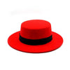 One Size Winter Autumn Cotton Women Men Fedoras Lady Retro Wide Brim Hat Belt Fedora Hat Top Lightweight Caps Everyday Wear Hats Summer Sun Hat by Stevvex