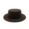 One Size Winter Autumn Cotton Women Men Fedoras Lady Retro Wide Brim Hat Belt Fedora Hat Top Lightweight Caps Everyday Wear Hats Summer Sun Hat by Stevvex