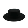 One Size Winter Autumn Cotton Women Men Fedoras Lady Retro Wide Brim Hat Belt Fedora Hat Top Lightweight Caps Everyday Wear Hats Summer Sun Hat by Stevvex