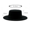 One Size Winter Autumn Cotton Women Men Fedoras Lady Retro Wide Brim Hat Belt Fedora Hat Top Lightweight Caps Everyday Wear Hats Summer Sun Hat by Stevvex