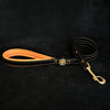 The "Bijou" collar orange by Bestia Dog Gear