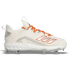 "Orange Cream" Adidas Icon 6 Cleats by Stadium Custom Kicks
