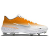 "Orange Creamsicle" Nike Alpha Huarache Elite 3 Low Cleats by Stadium Custom Kicks