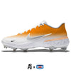 "Orange Creamsicle" Nike Alpha Huarache Elite 3 Low Cleats