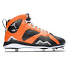 "Orange Dream" Jordan 7 Retro Cleats by Stadium Custom Kicks