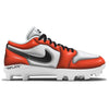 "Orange INFLATE" Jordan 1 Retro Cleats by Stadium Custom Kicks