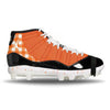 "Orange Lobster" Jordan 11 Retro MCS Cleats by Stadium Custom Kicks