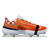 "Orange Lobster" Nike Alpha Huarache Elite 4 Low Cleats by Stadium Custom Kicks