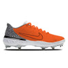 "Orange Print" Nike Alpha Huarache Elite 3 Low Cleats by Stadium Custom Kicks