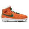 "Orange Soda" Jordan 1 Retro Cleats by Stadium Custom Kicks