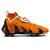 "Orange Venom" Nike Vapor Edge 360 DT 96 'Diamond Turf' Cleats by Stadium Custom Kicks