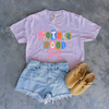Motherhood Retro Floral Bow Graphic Tee by Hey Jude Graphic Tees