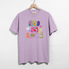 God Is Good Colorful Graphic Tee | Faith-Inspired Christian T-Shirt by Hey Jude Graphic Tees
