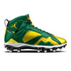 "Oregon” Jordan 7 Retro TD Cleats by Stadium Custom Kicks