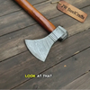Damascus Pipe Tomahawk Hand Forged Viking Axe by JW SteelCrafts