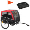 Dog Bike Trailer, Pet Cart Bicycle Carrier with 20" Air Tires, Quick-Release Wheels, Reflectors, Flag by Furr Baby Gifts