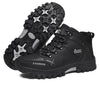 Outdoor Non-slip Snow Mens Boots Walking Climbing Hiking Shoes Mountain Sport Boots Hunting Men Winter Ankle Snow Hiking Boots Warm Water Resistant Non Slip Soft Shoes by Stevvex