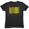 Outkast Logo Repeat [T-Shirt] by Rock Band Apparel