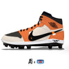 "OW Orange Cream" Jordan 1 Retro Cleats