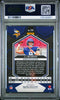 Graded 2024 Panini Mosaic JJ McCarthy #310 Reactive Blue Rookie RC Football Card PSA 10 Gem Mint by Hall of Fame Sports Memorabilia