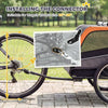 Dog Bike Trailer, Pet Cart Bicycle Carrier with 20" Air Tires, Quick-Release Wheels, Reflectors, Flag by Furr Baby Gifts