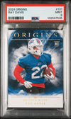 Graded 2024 Panini Origins Ray Davis #131 Rookie RC Football Card PSA 9 Mint