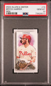 Graded 2022 Topps Allen & Ginter Bryce Harper #16 Mini Baseball Card PSA 10 Gem Mint