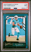Graded 2020 Panini Playbook Tua Tagovailoa #102 Rookie RC Football Card PSA 9 Mint