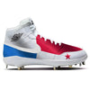 "Panama Waving Flag" Jordan 1 Retro Cleats by Stadium Custom Kicks