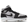 "Panda Crystals" Jordan 1 Retro Cleats by Stadium Custom Kicks